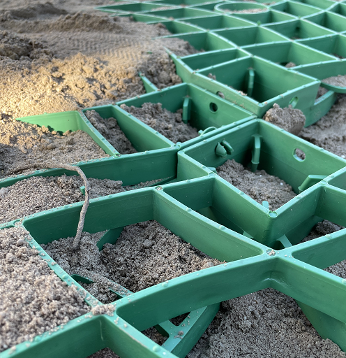 Grelha enrelvamento verde 2