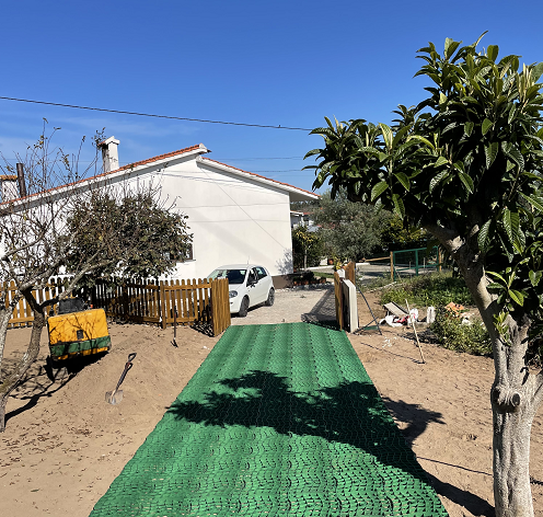 Grelha enrelvamento verde 3