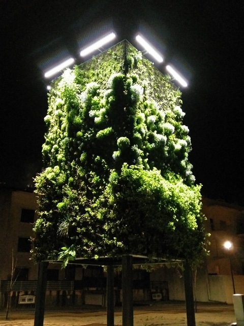 jardim vertical sistema arcovertical obra selecionada 10